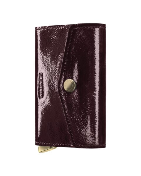 SECRID Premium Envelope Wallet+ Naplak - Plum | the OBJECT ROOM