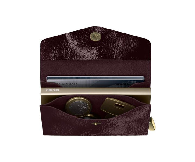 SECRID Premium Envelope Wallet+ Naplak - Plum | the OBJECT ROOM