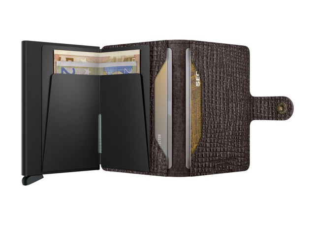 SECRID Miniwallet Palmellato - Brown | the OBJECT ROOM