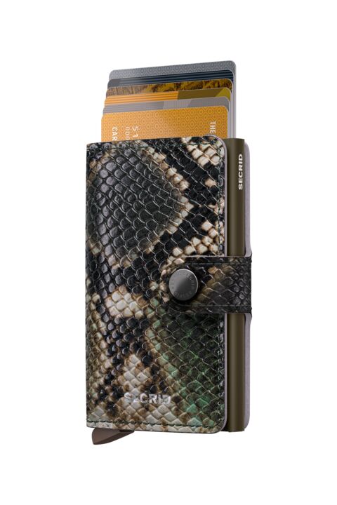 SECRID Miniwallet Serpent - Green | the OBJECT ROOM