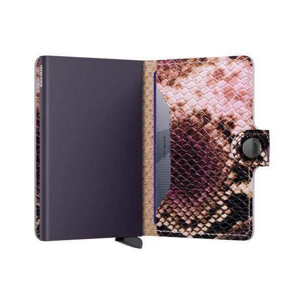 SECRID Miniwallet Serpent - Purple | the OBJECT ROOM