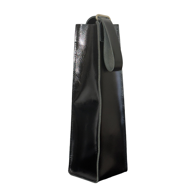 GOODJOB Wine Holder Bag Towering - Leather Black