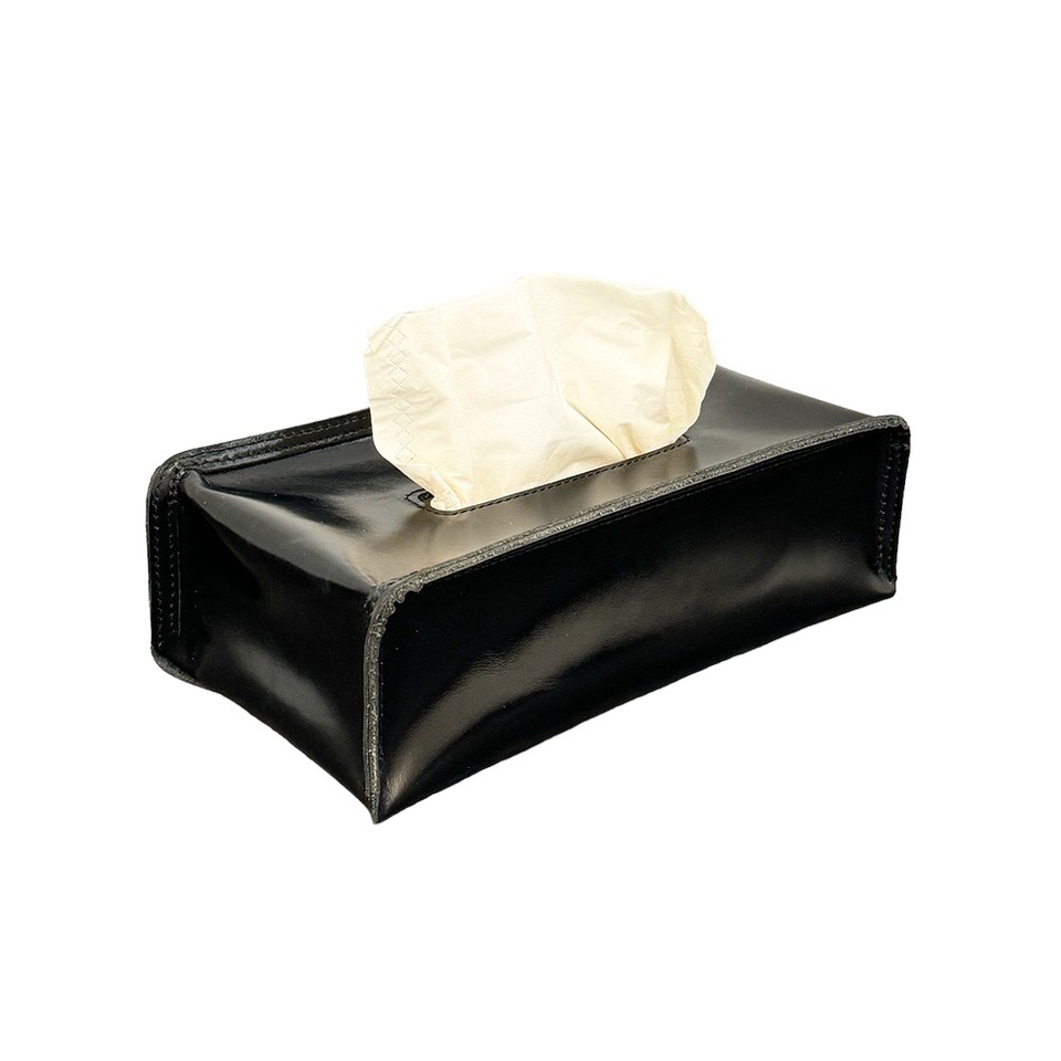 GOODJOB Tissue Holder Basic - Leather Black