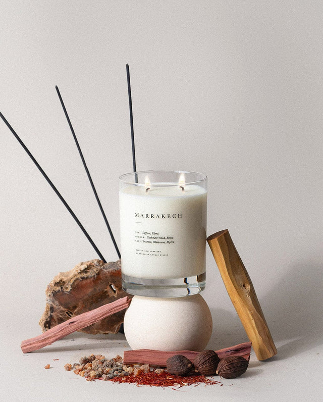BROOKLYN CANDLE STUDIO Classic 2 Wick Candle - Marrakech
