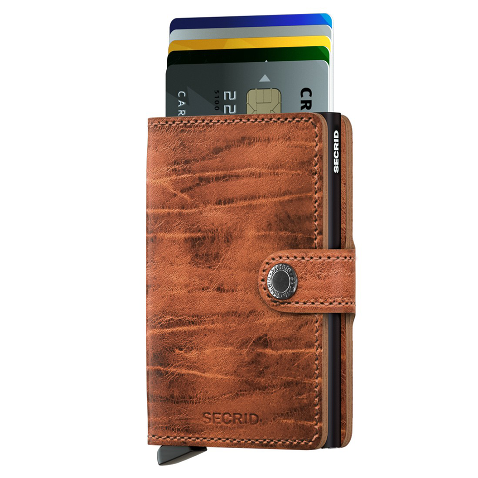 SECRID Miniwallet Leather - Dutch Martin Whiskey | the OBJECT ROOM