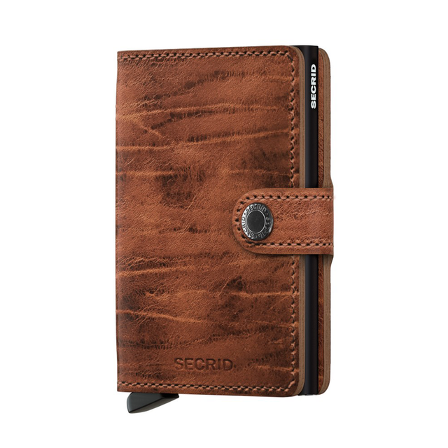 SECRID Miniwallet Leather - Dutch Martin Whiskey | the OBJECT ROOM