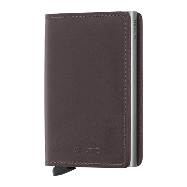 SECRID Slimwallet Leather - Original Dark Brown