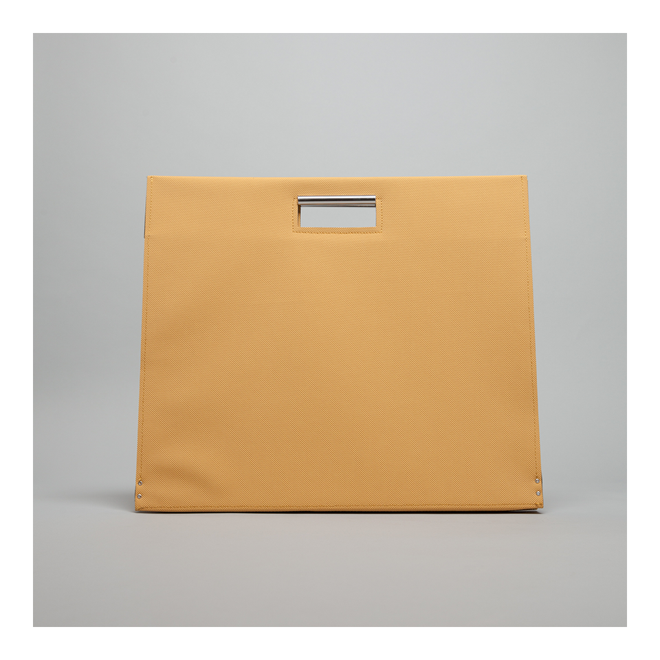 GOODJOB Document Bag A3 Flat - PVC Mustard Yellow