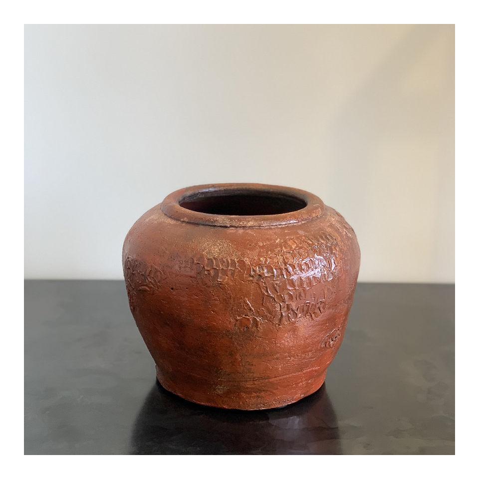 OBJECT Terracotta Antique Pot S - Brick Red