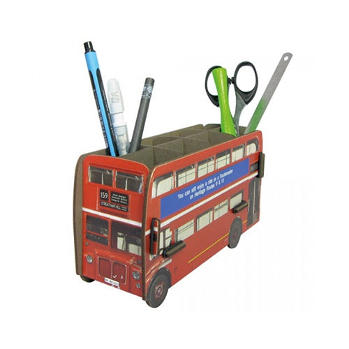 WERKHAUS Photo Pen Box - Doubledecker Bus