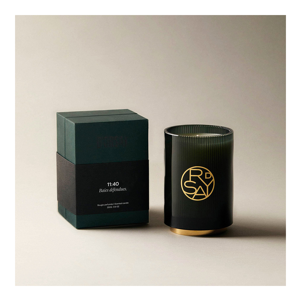 D'ORSAY Luxury Candle 250gm - 11:40 Baies defendues | the OBJECT ROOM