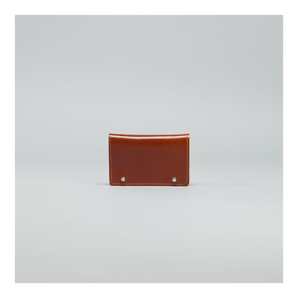 GOODJOB Card Holder 10 Dots - Leather Tan