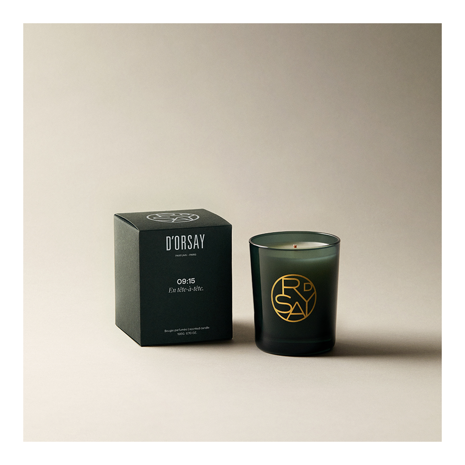 D'ORSAY Scented Candle 190gm - 09:15 En tete-a-tete | the OBJECT ROOM