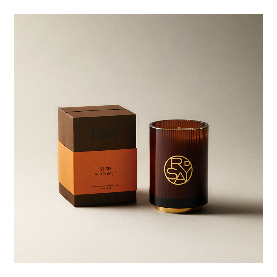 D'ORSAY Luxury Candle 250gm - 21:30 Sous les draps | the OBJECT ROOM
