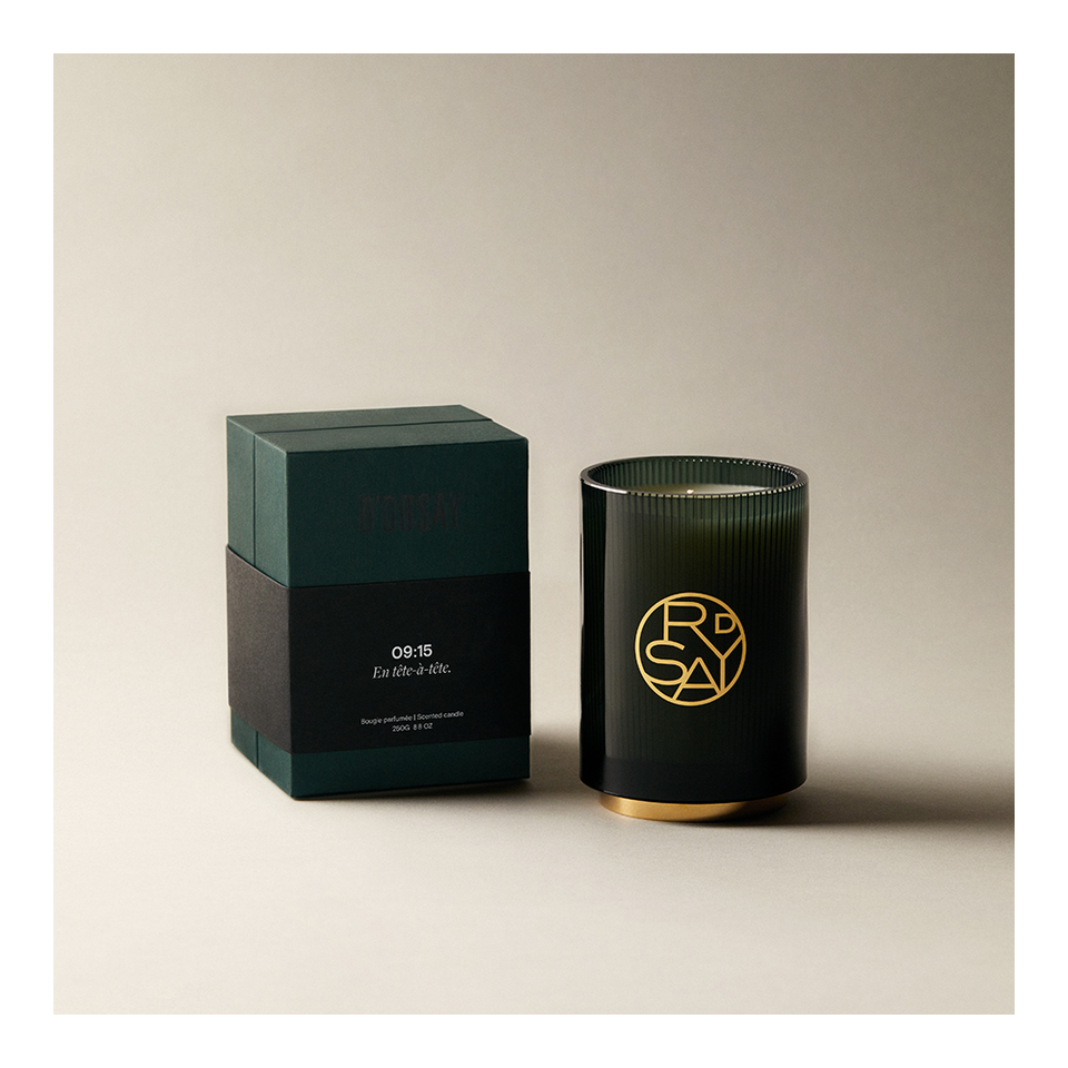 D'ORSAY Luxury Candle 250gm - 09:15 En tete-a-tete | the OBJECT ROOM