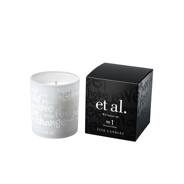 ET AL LIFE Scented Candle - No. 1 / Freesia Cotton