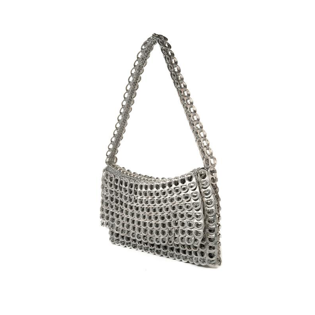 ESCAMA STUDIO Francisca Clutch Bag - Silver