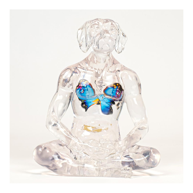 GILLIE AND MARC Resin Sculpture - He Had Butterflies In His Heart | the OBJECT ROOM