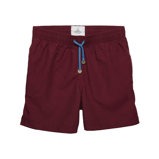 TIMO Trunks Long Prep - Maroon