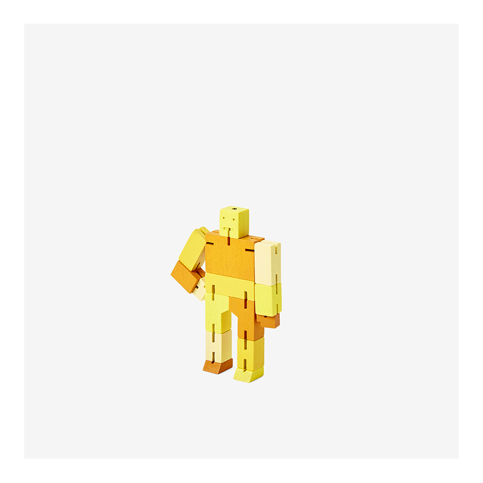 AREAWARE Cubebot Micro - Yellow Multi | the OBJECT ROOM