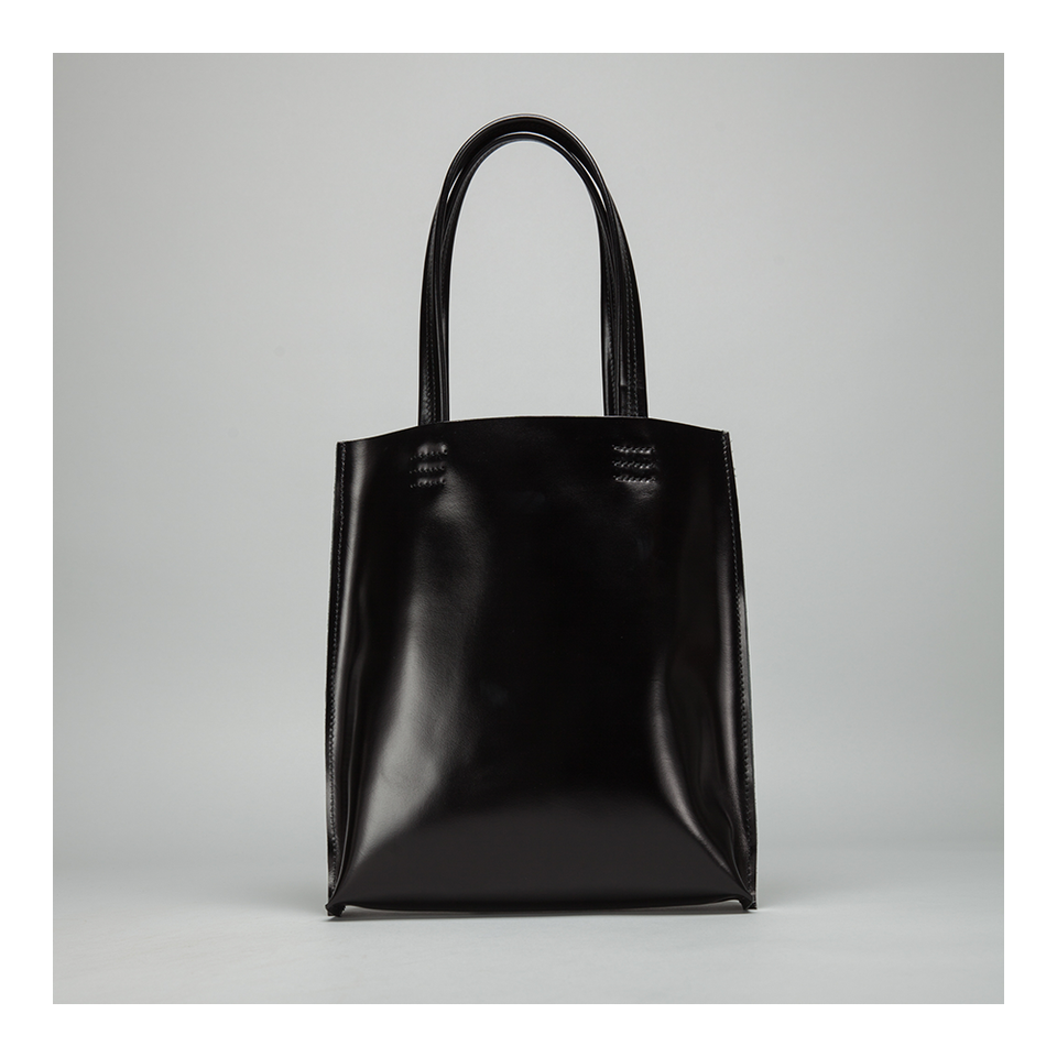 GOODJOB Tote Bag MONO S - Leather Black