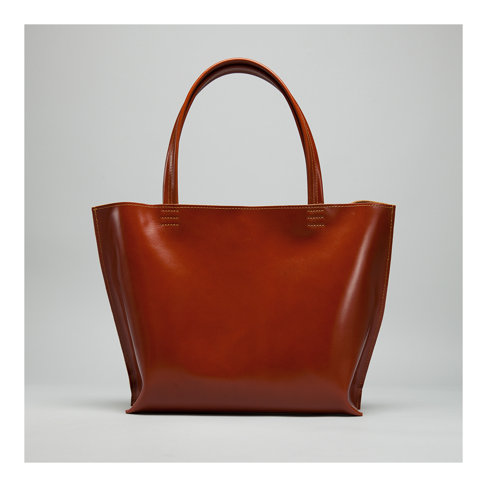 GOODJOB Handbag MONO XL - Leather Tan