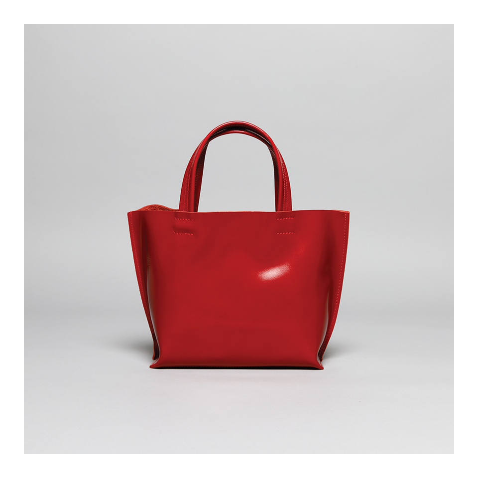 GOODJOB Handbag MONO XS - Leather Red