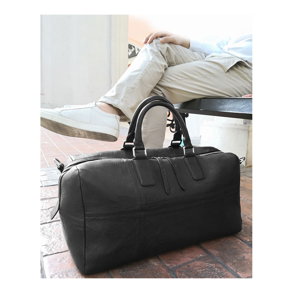 THE REMAKER Leather Duffel Bag - Moscow L