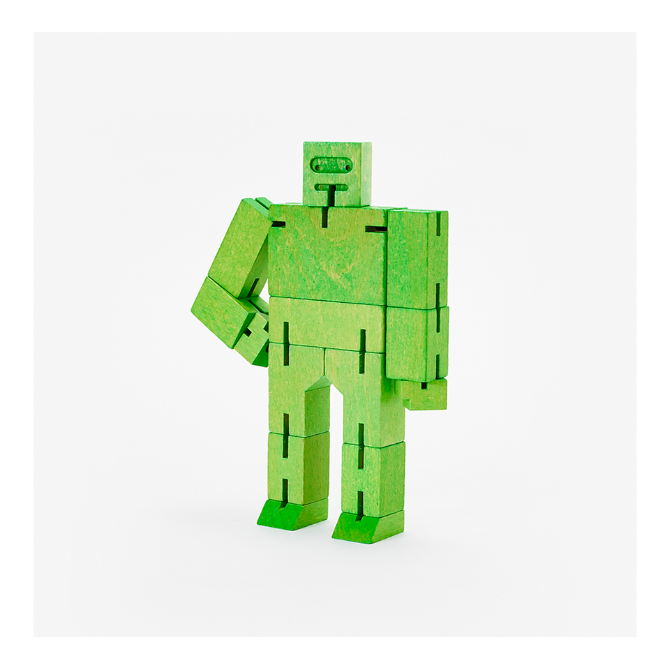 AREAWARE Cubebot Small - Green | the OBJECT ROOM