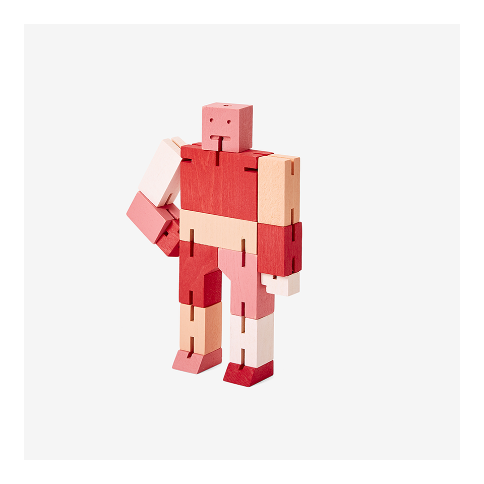 AREAWARE Cubebot Small - Red Multi | the OBJECT ROOM