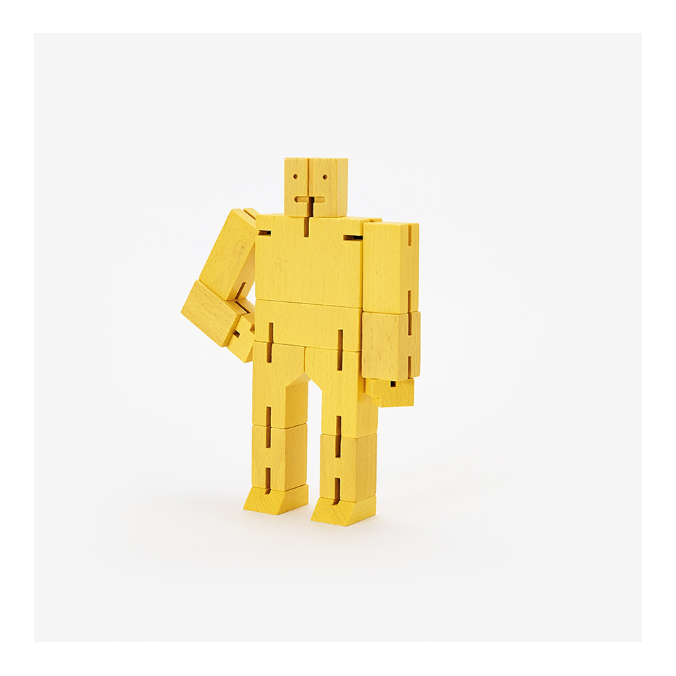 AREAWARE Cubebot Small - Yellow | the OBJECT ROOM