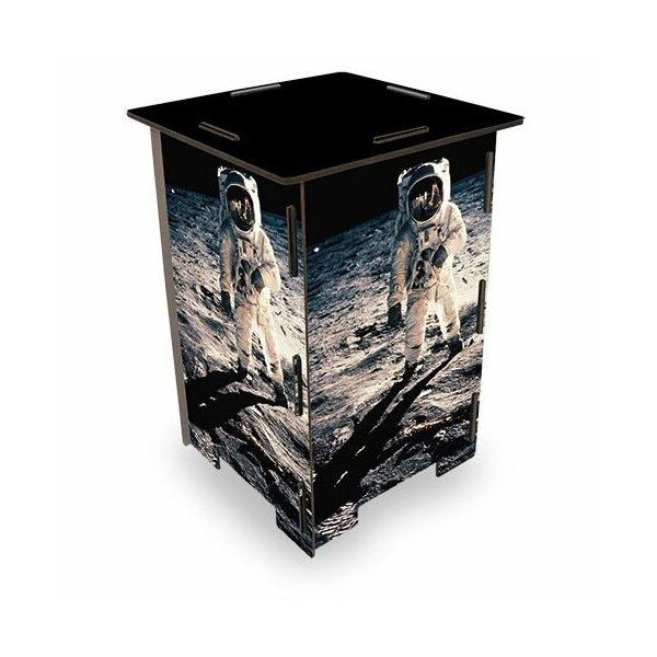 WERKHAUS Photo Stool - Moon Landing