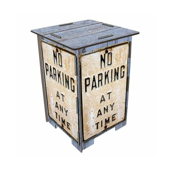 WERKHAUS Photo Stool - No Parking