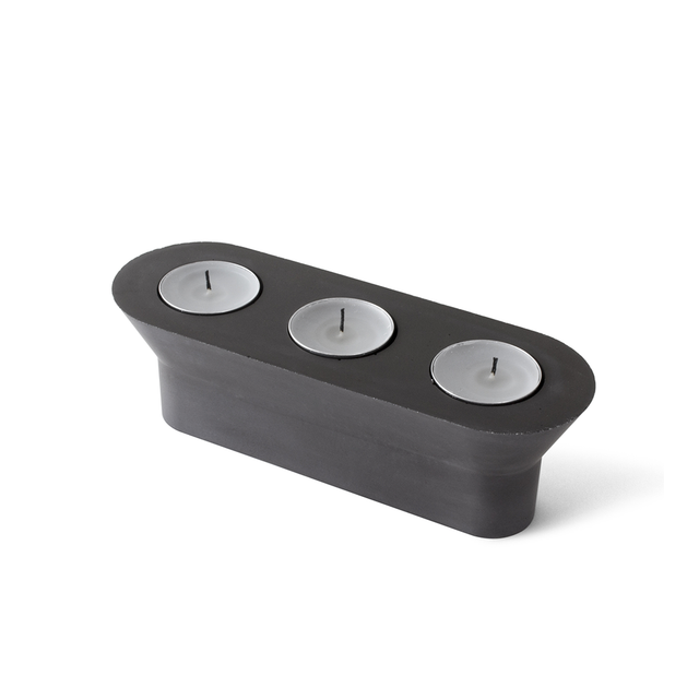 22 DESIGN STUDIO Stretch Candle Holder - Dark Grey | the OBJECT ROOM