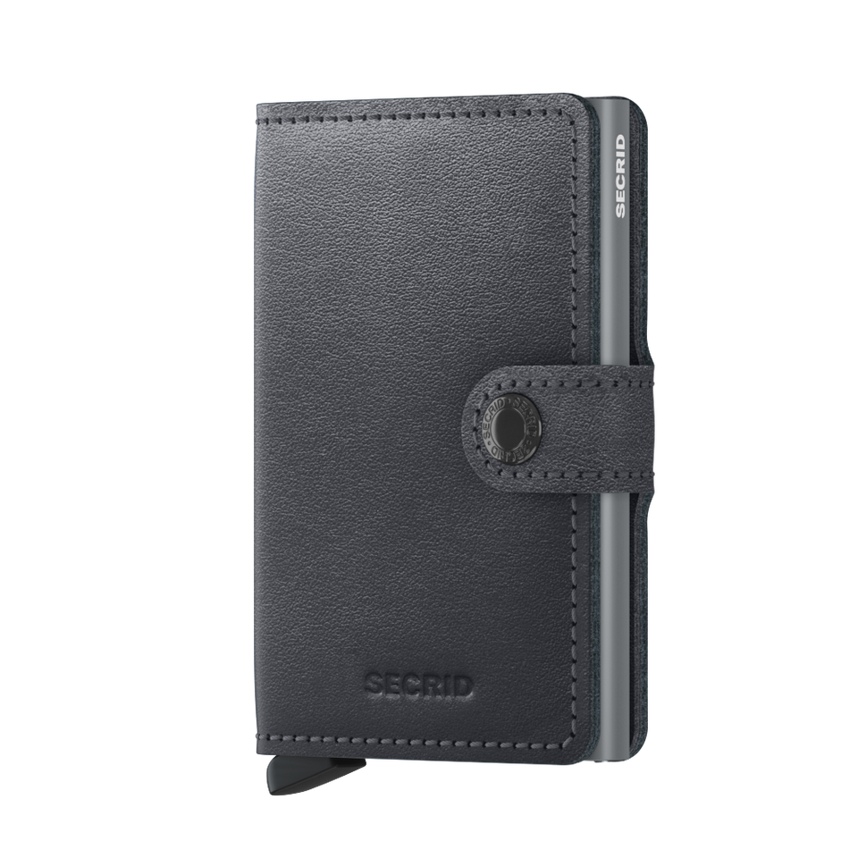 SECRID Miniwallet Leather - Original Grey | the OBJECT ROOM