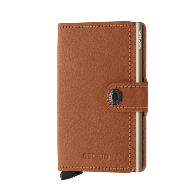 SECRID Miniwallet Leather - Veg Tanned Caramello-Sand | the OBJECT ROOM