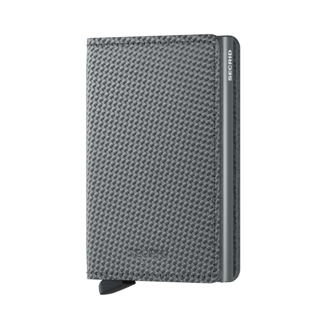 SECRID Slimwallet Leather - Carbon Cool Grey | the OBJECT ROOM