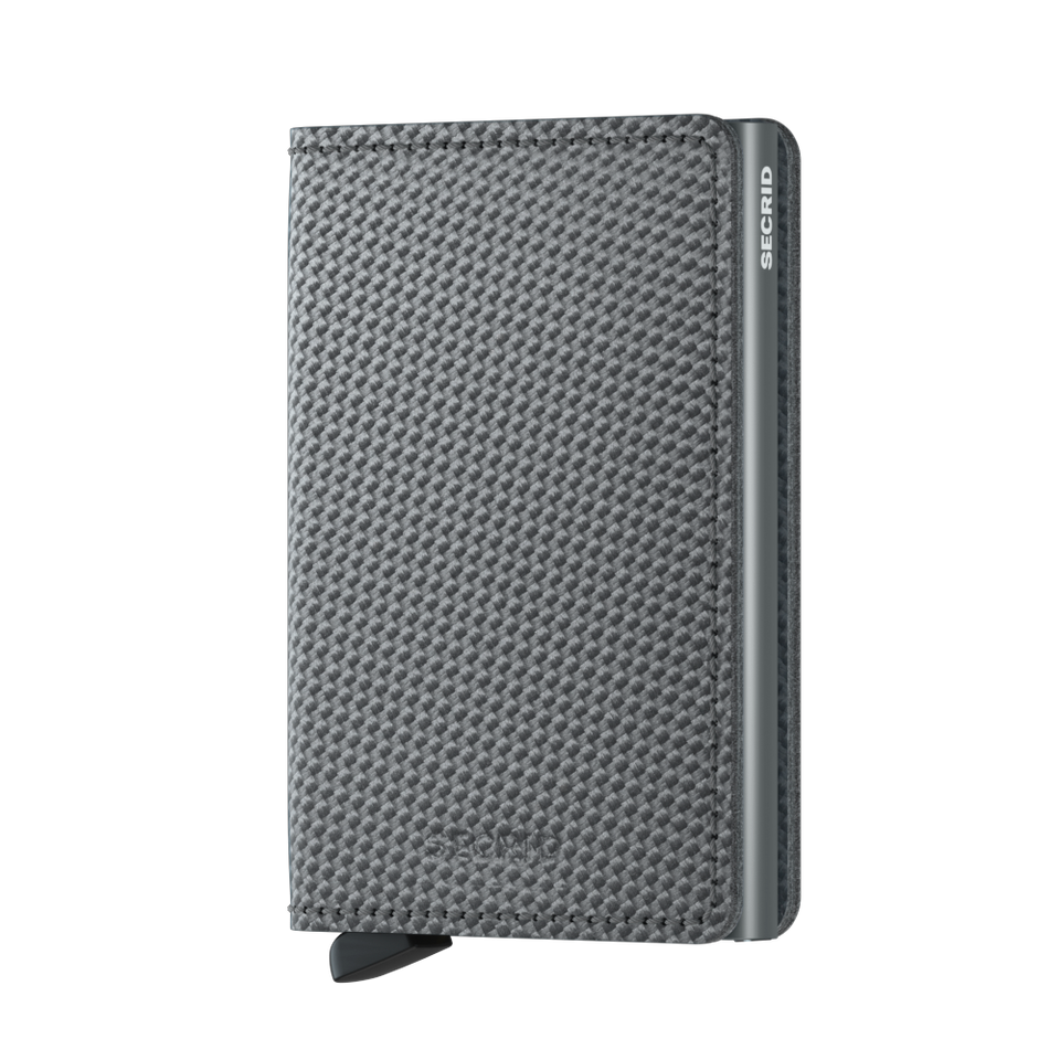 SECRID Slimwallet Leather - Carbon Cool Grey | the OBJECT ROOM