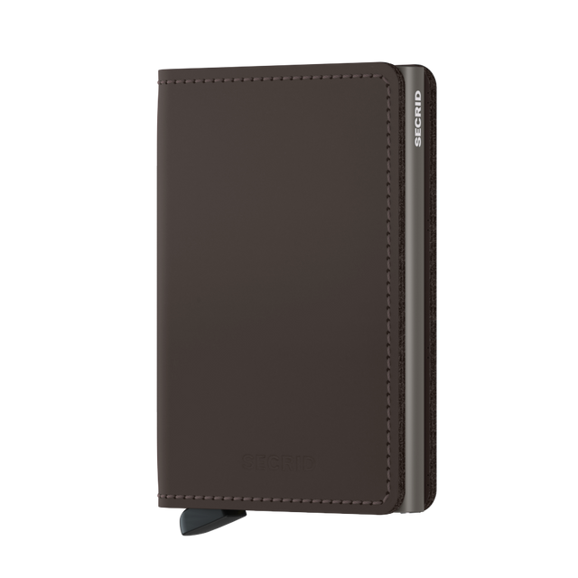 SECRID Slimwallet Leather - Matte Truffle | the OBJECT ROOM