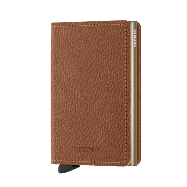 SECRID Slimwallet Leather - Veg Tanned Caramello-Sand | the OBJECT ROOM