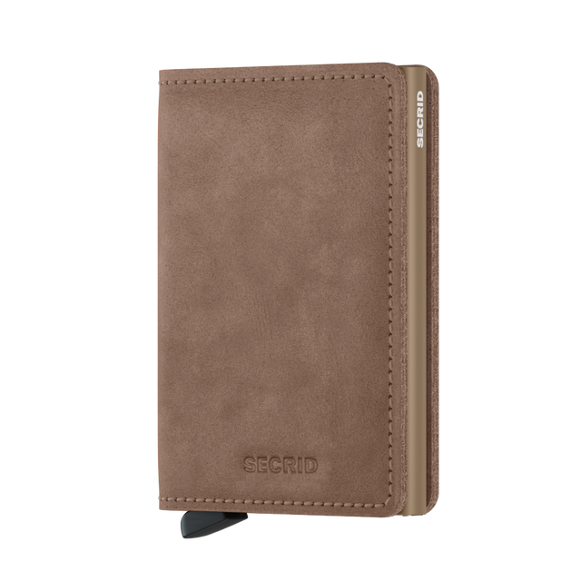 SECRID Slimwallet Leather - Vintage Taupe | the OBJECT ROOM