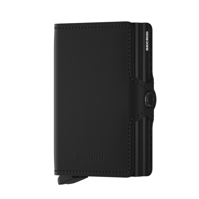 SECRID Twinwallet Leather - Matte Black | the OBJECT ROOM