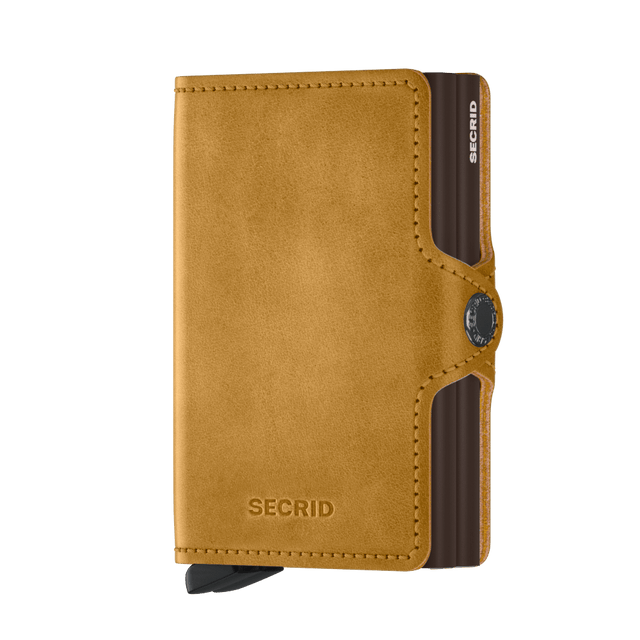 SECRID Twinwallet Leather - Vintage Ochre | the OBJECT ROOM