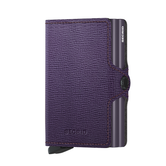 SECRID Twinwallet Leather - Crisple Purple | the OBJECT ROOM