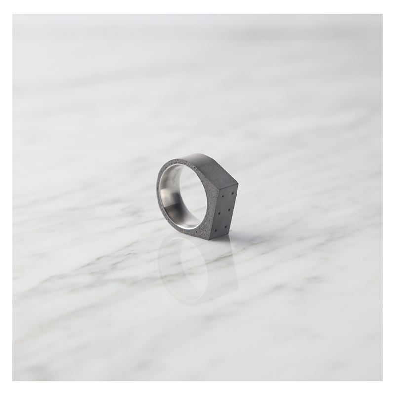 22 DESIGN STUDIO Concrete Ring - Tatami | the OBJECT ROOM