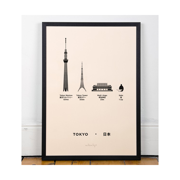 ME&HIM&YOU Screen Print - Tokyo