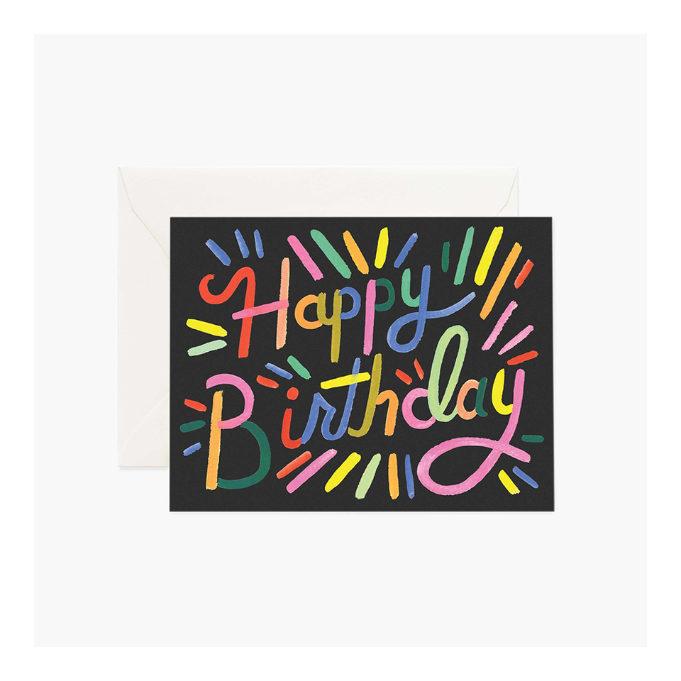 RIFLE PAPER CO. Card - Fireworks Birthday