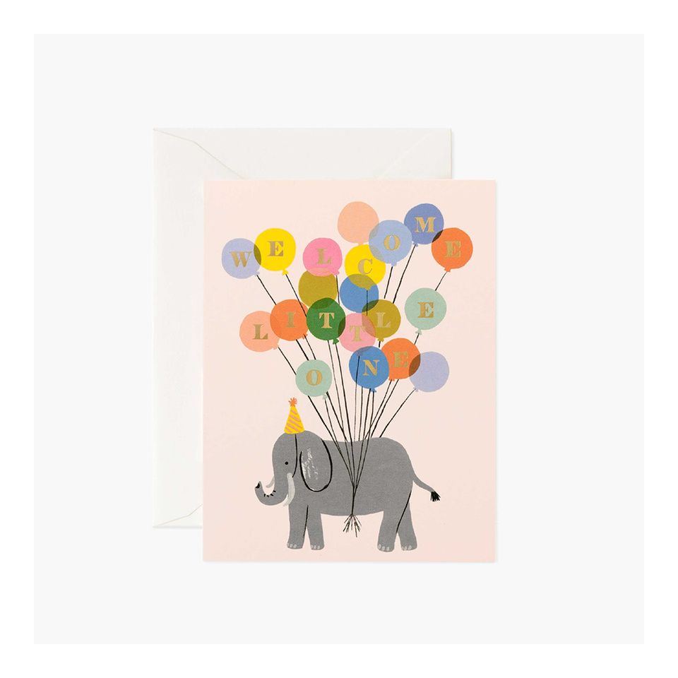 RIFLE PAPER CO. Card - Welcome Elephant