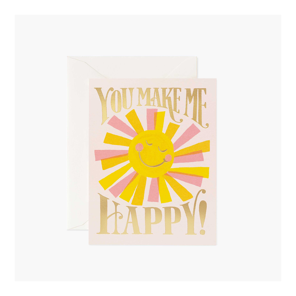 RIFLE PAPER CO. Card - You Make Me Happy
