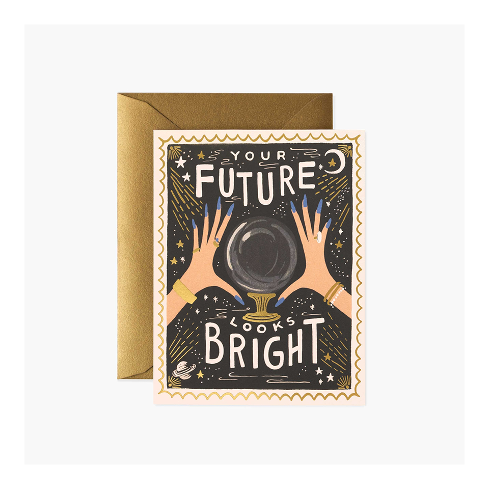 RIFLE PAPER CO. Card - Your Future Looks Bright